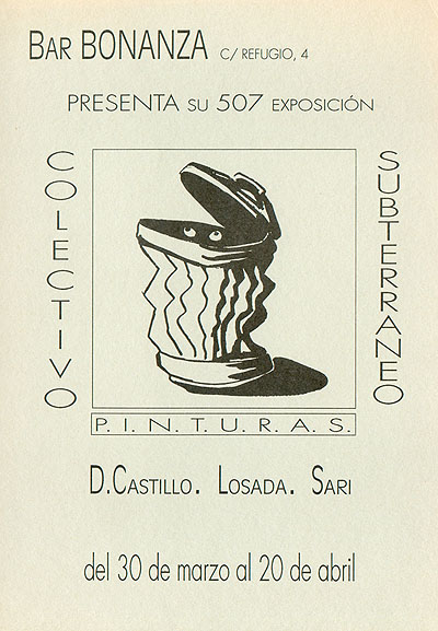 tarjeta exposición